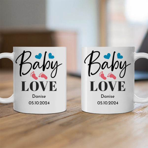 Baby Love Coffee Mug our Baby Love Coffee Personalized Mug