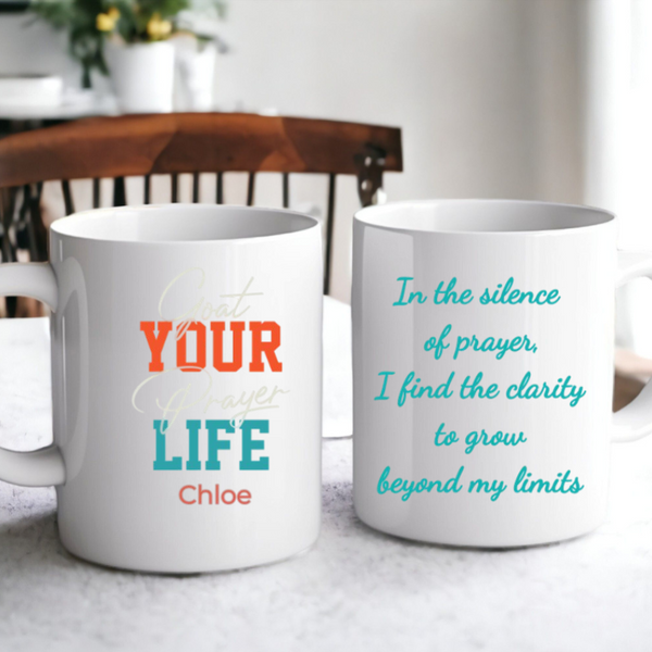 New goat your prayer life personalized  Mug